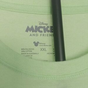 Disney Mickey & Friends Light Green Tee XXL